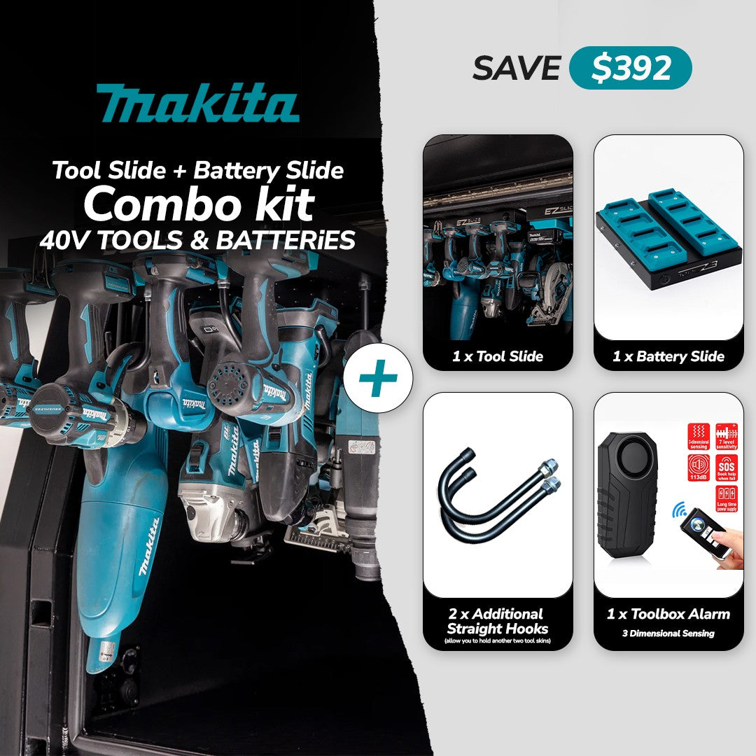 EzSlide bundle for Makita 40V tools and batteries – Ez Slide