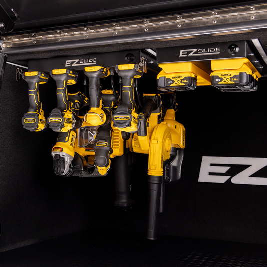 EzSlide 2.0 bundle for Dewalt tools and batteries